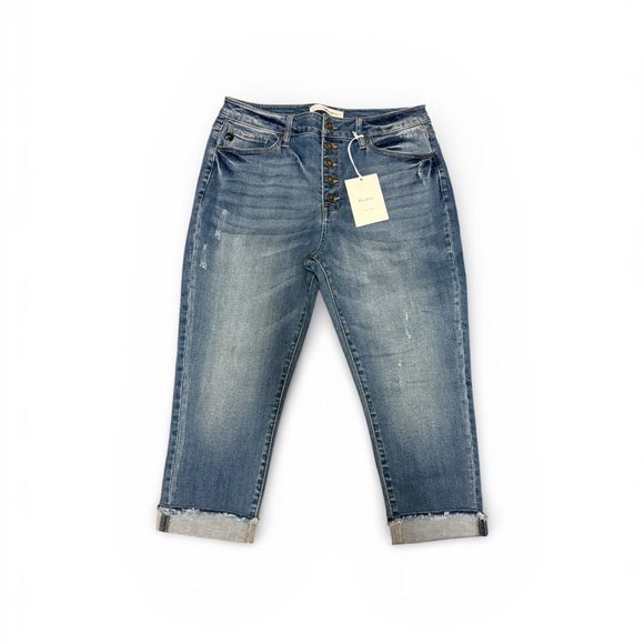 KanCan Denim - Women's Blue Jeans Kancan New Capri Size 32